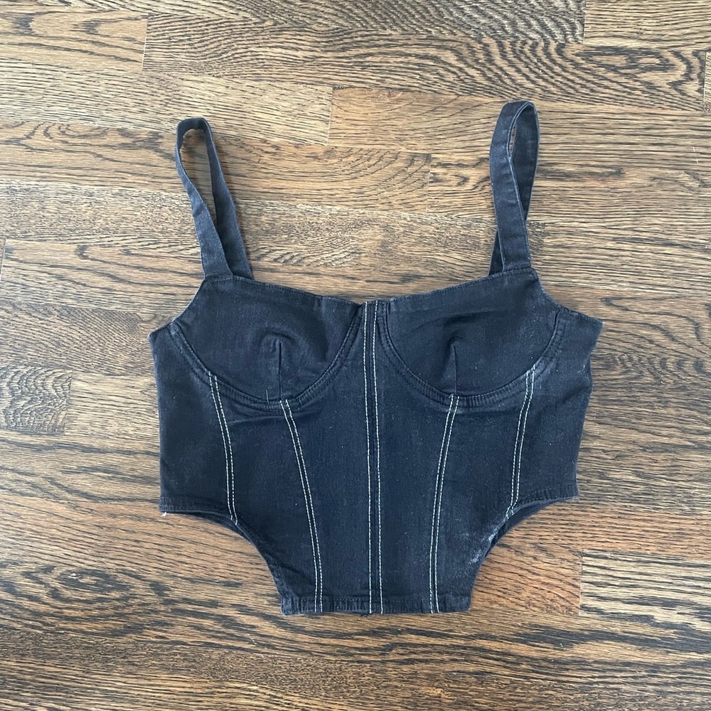 Black corset, size L